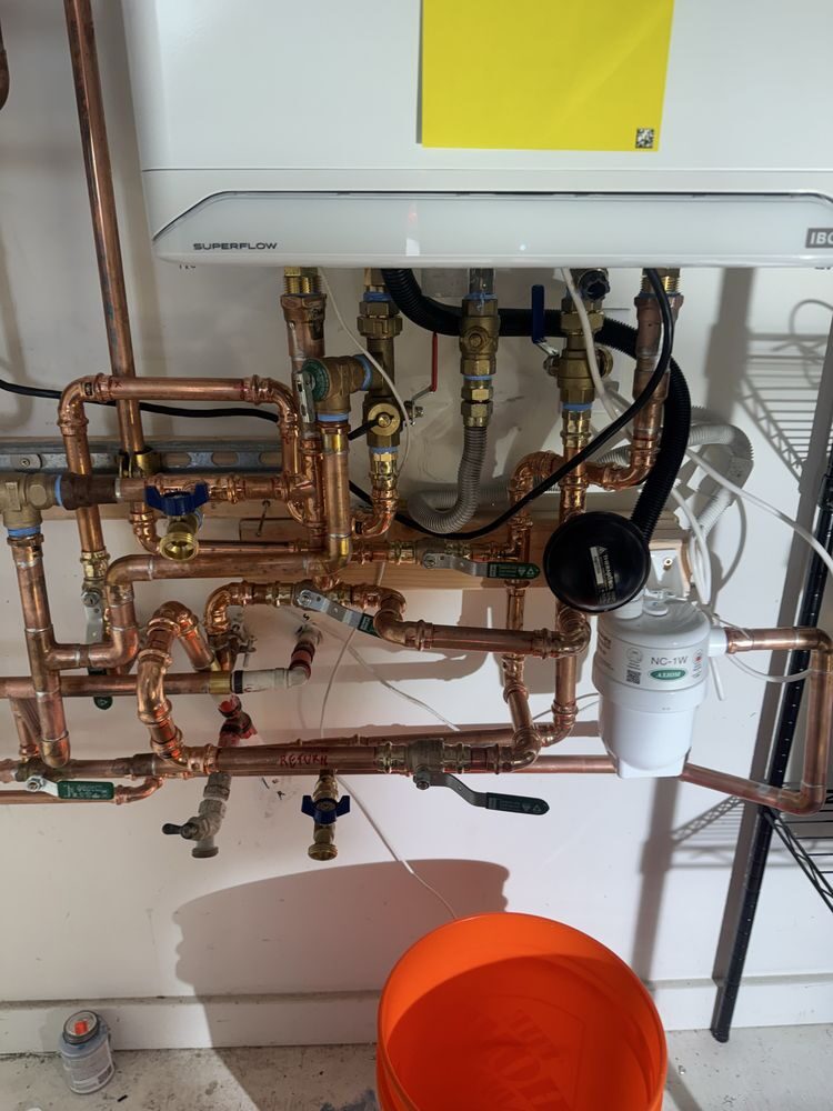 Tankless water heater professionally installed by 5Star Plumbing Trusted in Bakersfield, CA